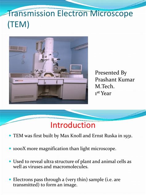transmission electron microscope ppt|PPT .